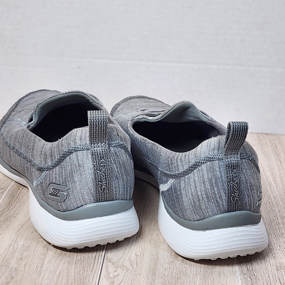 Skechers Microburst 2.0 Slip On Topnotch  Womens Size  8 Gray  Memory Foam - Picture 8 of 10